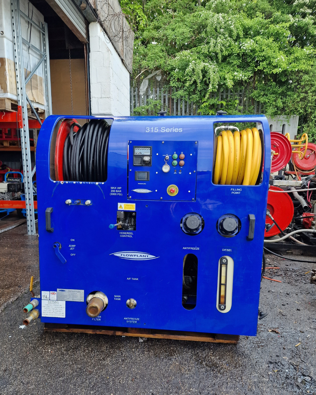 Flowplant Diesel 3000PSI at 54LPM remote unit