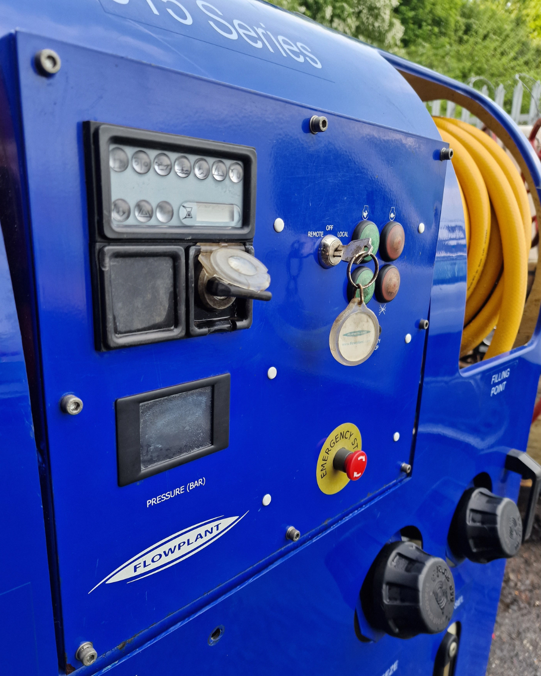 Flowplant Diesel 3000PSI at 54LPM remote unit